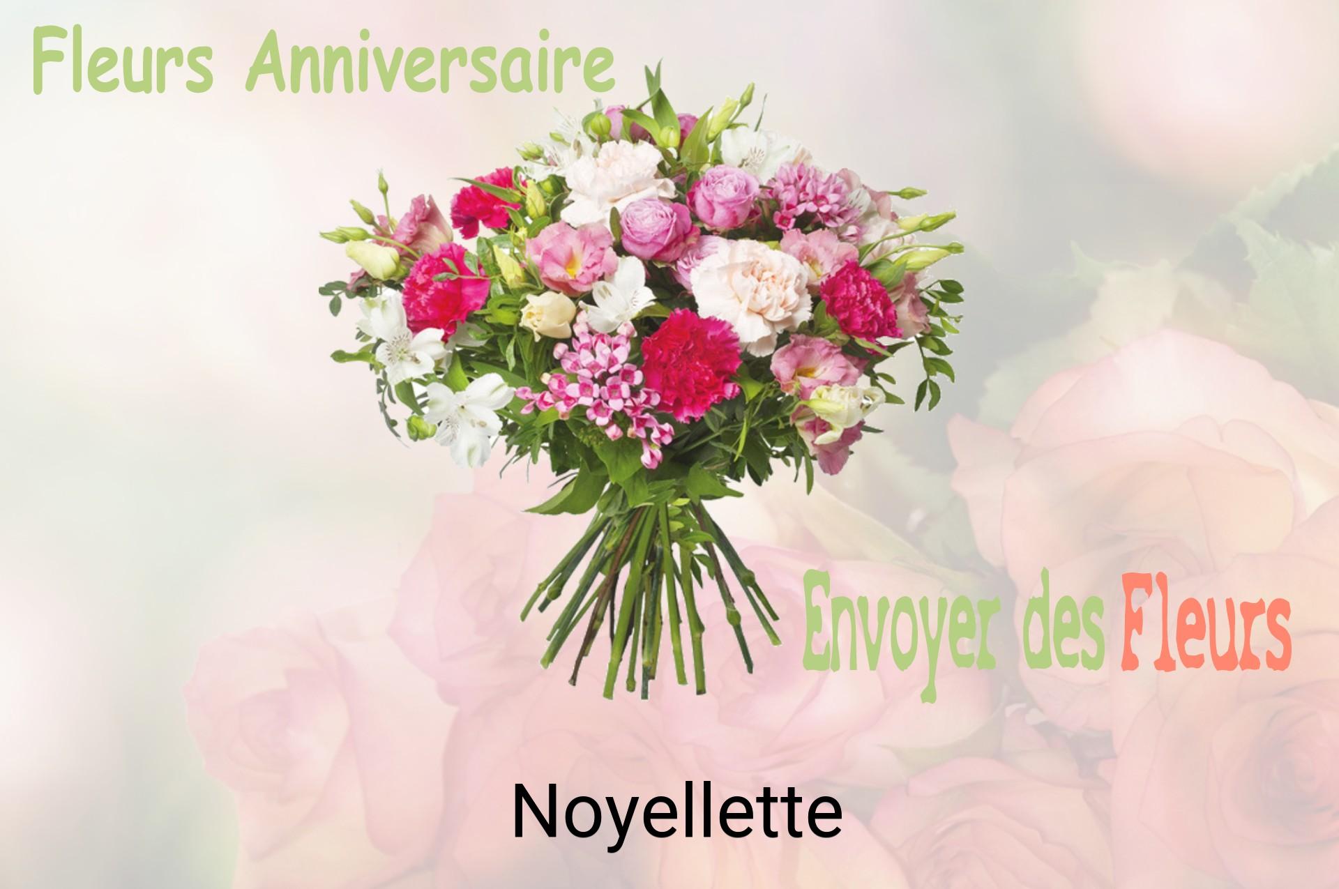 Bouquet de fleurs d’anniversaire livré à Noyellette